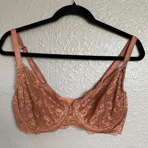 Savage X Fenty unlined floral lace bra